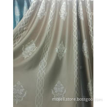 MOSELL! 100% POLYESTER JACQUARD FABRIC WINDOW CURTAINS